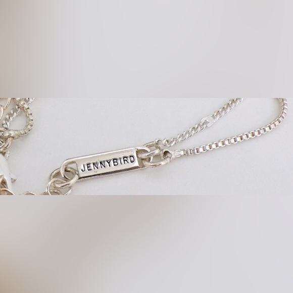 Jenny Bird Silver Tone Multi-Strand Necklace - Picture 3 of 4